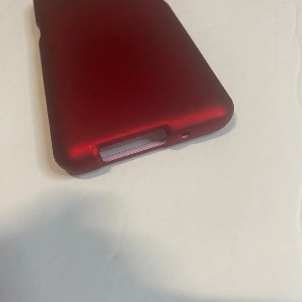 Insten Phone Case Samsung Galaxy On5 Red Hard Snap-on Rubberized Matte Cover